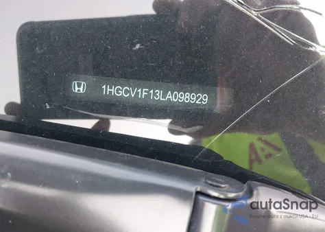 2020 Honda Accord Sedan Lx z USA, uszkodzony, nr VIN 1HGCV1F13LA098929